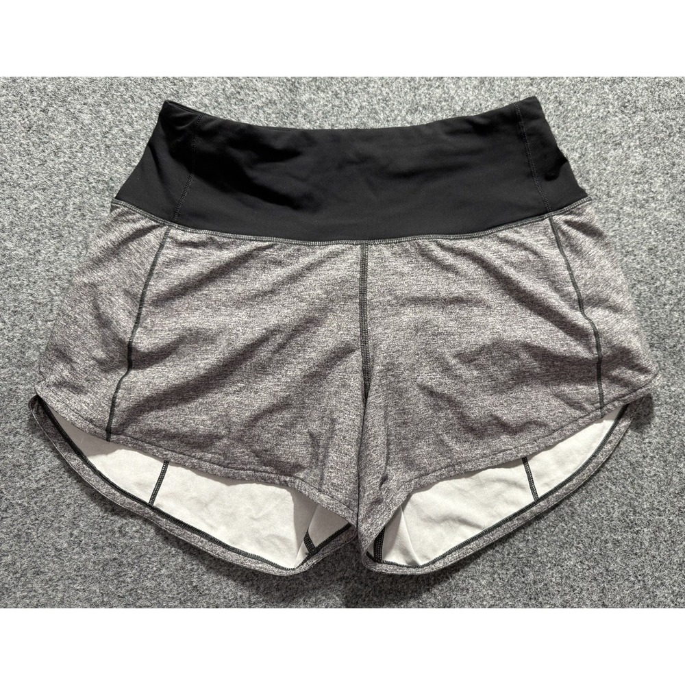 Lululemon Speed Up Short 3.5" Heather‎ Lux Multi Size 4 High Rise Lined